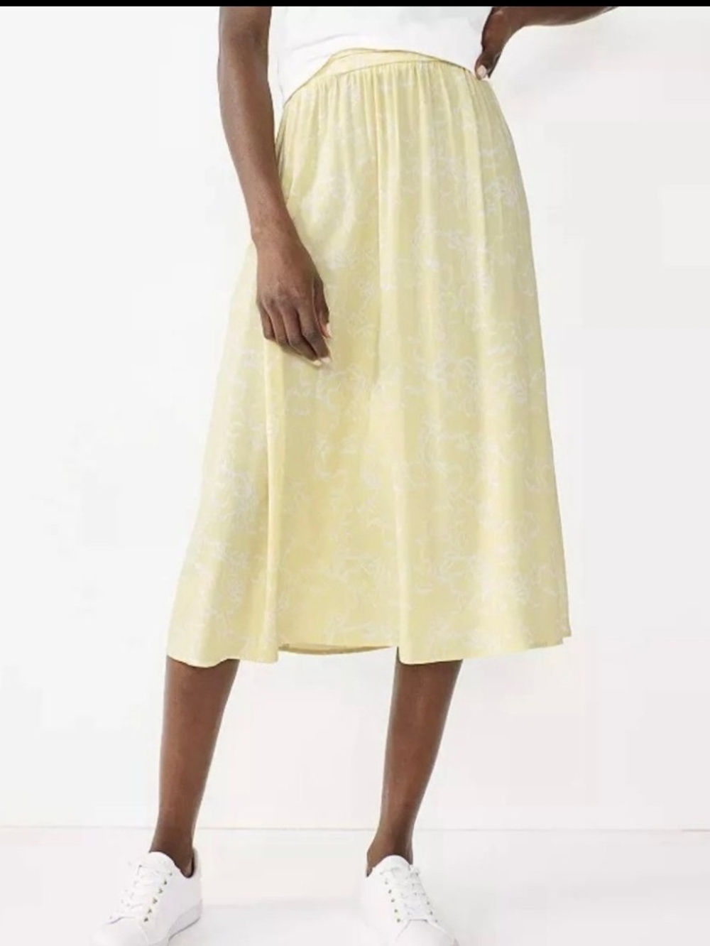 Nine West Pull-On Midi skirt M
